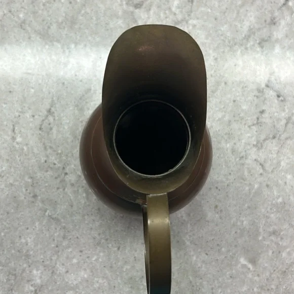 6” Brass Pitcher - Picture 8 of 11